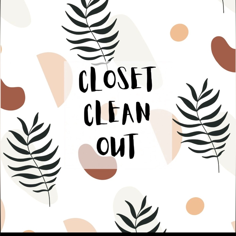 Closet clean out.!